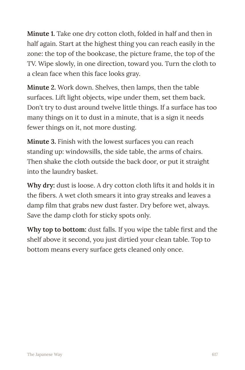 Page 617: the 10-minute daily routine